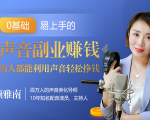 20堂好声音副业赚钱,让90%的人都能华丽转“声”,用声音轻松挣钱,月入过万。-优品网赚资源库