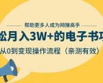 狂赚计划:轻松月入3W+的电子书项目,从0到变现操作流程,亲测有效-优品网赚资源库