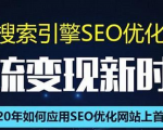 SEO搜索引擎优化总监实战VIP课堂【透析2020最新案例】快速实现年新30W-优品网赚资源库