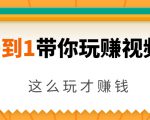 从0到1带你玩赚视频号：这么玩才赚钱，日引流500+日收入1000+核心玩法-优品网赚资源库
