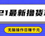 2021最新撸货项目，一部手机即可实现无脑操作轻松日赚千元-优品网赚资源库
