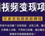 在家也能操作的短视频赚钱项目，无需真人，不用拍摄，纯搬运月入2到5万-优品网赚资源库