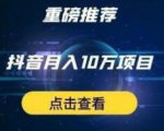 星哥抖音中视频计划：单号月入3万抖音中视频项目，百分百的风口项目-优品网赚资源库