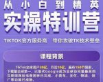Seven漆·2022Tiktok从小白到精英实操特训营,带你掌握Tiktok账号运营-优品网赚资源库