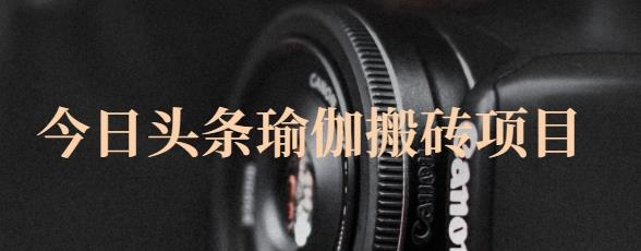 猎人社区·今日头条瑜伽搬砖项目，单号一天几十收入，可以批量操作！-优品网赚资源库