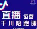 美尊-抖音直播运营千川系统课：直播​运营规划、起号、主播培养、千川投放等-优品网赚资源库