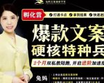 兔妈·爆款文案硬核特种兵孵化营，实现了每个月2000-30000+的副业增收-优品网赚资源库
