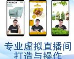 个人虚拟直播间的搭建与操作，专业虚拟直播间的打造与操作-优品网赚资源库