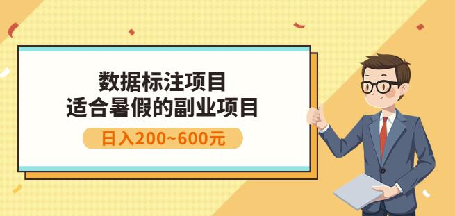 副业赚钱：人工智能数据标注项目，简单易上手，小白也能日入200+-优品网赚资源库