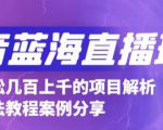 抖音最新蓝海直播玩法，3分钟赚30元，一天轻松1000+，只要你去直播就行【详细玩法教程】-优品网赚资源库