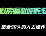 保姆级副业赚钱攻略，适合90%的人去操作的项目-优品网赚资源库