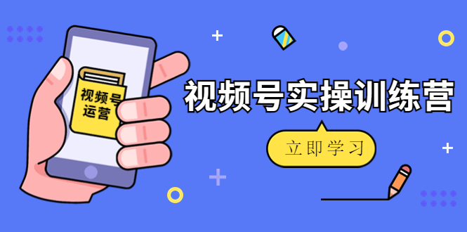 微信视频号实操训练营:视频号起号运营纯干货玩法!-优品网赚资源库
