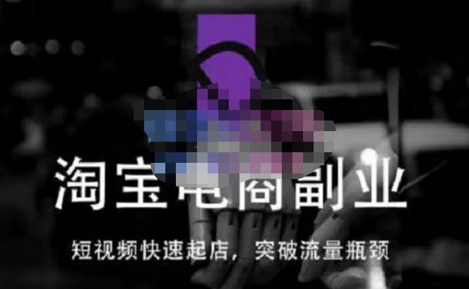 蓝Sir派·淘宝短视频快速起店,替代传统搜索方式,学会做一个不一样的淘宝店-优品网赚资源库