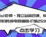 Daniel老师·独立站综合课，快速开启你的跨境电商道路-价值2599元-优品网赚资源库