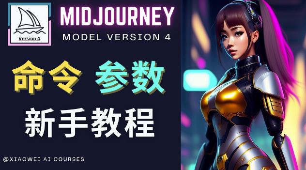 Midjourney新手入门教程，轻松创作顶级图像，命令参数-新手教程-优品网赚资源库