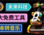 抢先体验未来Ai科技-文本转音乐工具，只需输入文字描述，即可创作歌曲和音乐-优品网赚资源库