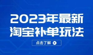 2023年最新淘宝补单玩法,18节课让教你快速起新品,安全不降权-优品网赚资源库