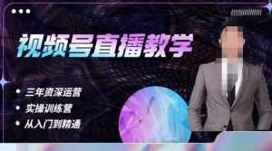 杨sir·视频号直播运营教学,视频号直播流量的底层逻辑,解决直播间没流量,不开单的窘境-优品网赚资源库