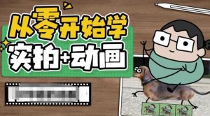从零开始学实拍加动画，实拍加动画创意教程-优品网赚资源库