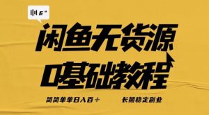 独家闲鱼无货源详细玩法,简简单单日八百+,长期稳定副业【揭秘】-优品网赚资源库