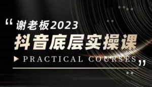蟹老板·2023抖音底层实操课,打造短视频的底层认知-优品网赚资源库