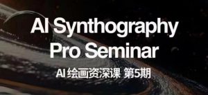 AI绘画资深课第五期掌握AI绘画，实现各种商业变现【第五期】-优品网赚资源库
