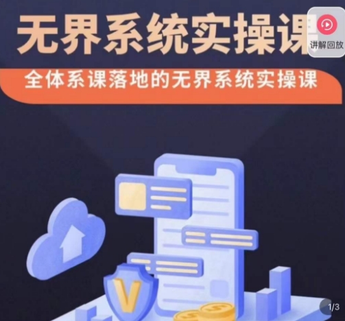 老衲·无界系统实操课,全体系落地无界改版后选择、出价、高投产做付费引流-优品网赚资源库