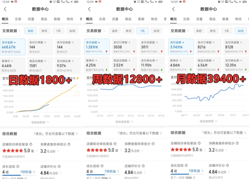 拼多多虚拟电商训练营月入30000+你也行，暴利稳定长久，副业首选-优品网赚资源库