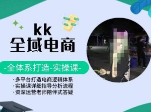 KK全域电商，全体系打造实操课，多平台打造电商逻辑体系-优品网赚资源库
