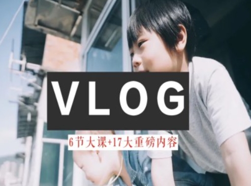零基础vlog视频课教你小白变大神-生活美学教程-优品网赚资源库