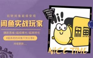 从0到1系统玩转闲鱼变现,教你核心选品思维,提升产品曝光及转化率-优品网赚资源库