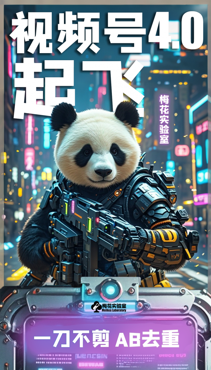 梅花实验窒微信视频号连怼玩法技巧起飞4.0一键AB破解版【揭秘】-优品网赚资源库