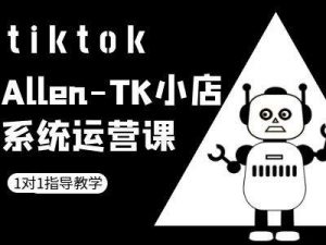 TK小店系统运营课-tiktok跨境电商教程-优品网赚资源库