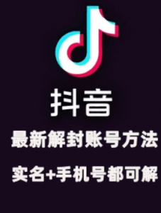2024年11月抖音最新解封账号方法+解实名 自己真实实操已解2个号-优品网赚资源库