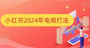 小红书2024年电商打法，手把手教你如何打爆小红书店铺-优品网赚资源库
