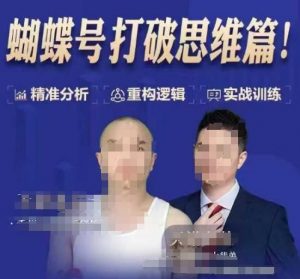 天诺老吴蝴蝶号50节线上课,蝴蝶号打破思维篇-优品网赚资源库