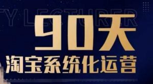 90天淘宝系统化运营，从入门到精通-优品网赚资源库
