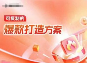 天猫电商爆款运营，可复制的爆款打造方案(线下内训课录音+字幕)-优品网赚资源库