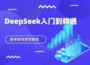 DeepSeek快速从入门到精通，新手的保姆级教程-优品网赚资源库