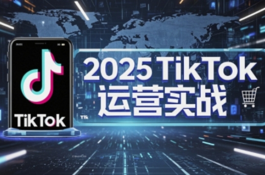 2025TikTok电商运营，掌握TikTok店铺运营核心技巧，实现低成本高转化-优品网赚资源库