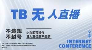2025年淘宝无人直播带货10.0   全新技术，不违规，不封号，纯小白操作，日入几张【揭秘】-优品网赚资源库