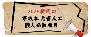 2025新风口，懒人必做项目，浏览器全自动掘金【揭秘】-优品网赚资源库