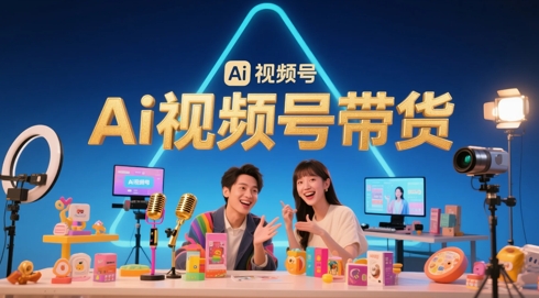 风口已至！AI视频号带货轻松月入过1W，99%的普通人却卡在内容制作门槛-优品网赚资源库