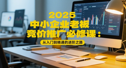 2025中小企业老板竞价推广必修课:从入门到精通的进阶之路-优品网赚资源库