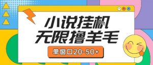 最新小说挂G自撸玩法本人实操单窗口20-50+可矩阵放大操作【揭秘】-优品网赚资源库