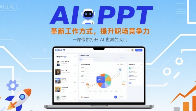 AI+PPT:革新工作方式,提升职场竞争力,一课带你打开 AI 世界的大门-优品网赚资源库