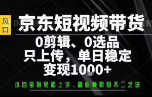 你出账号，我来运营，保底日入1k+，开启躺賺模式【揭秘】-优品网赚资源库