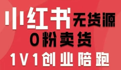 小红书无货源0粉电商课，开店准备、选品策略、笔记撰写、视频剪辑、数据分析、账号打造、资料文档-优品网赚资源库