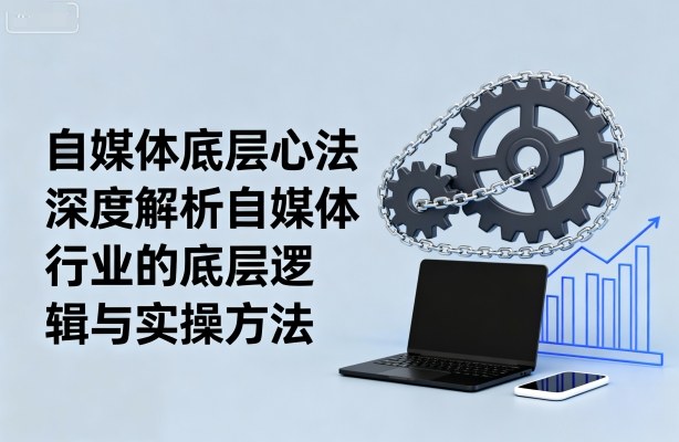 自媒体底层心法,深度解析自媒体行业的底层逻辑与实操方法-优品网赚资源库