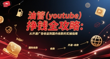 油管(youtube)挣钱全攻略：从开通广告收益到国内收款的实操指南（更新）-优品网赚资源库